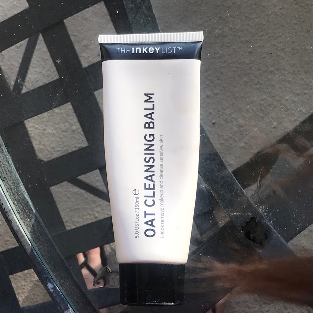 Used Inkey List Oat Cleansing Balm